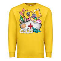 Lemon nurse  easter Premium Sweatshirt - AdoDesignShop