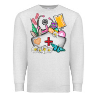 Oatmeal Heather nurse  easter Premium Sweatshirt - AdoDesignShop