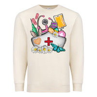 Sandshell nurse  easter Premium Sweatshirt - AdoDesignShop