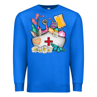 True Royal nurse  easter Premium Sweatshirt - AdoDesignShop