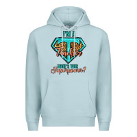 Blue Mist i'm a teacher what's your superpower leopard Premium Hoodie - Jasminsmagicworld