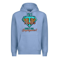 Colony Blue i'm a teacher what's your superpower leopard Premium Hoodie - Jasminsmagicworld