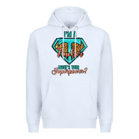 White i'm a teacher what's your superpower leopard Premium Hoodie - Jasminsmagicworld