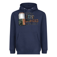 Navy getting star spangled hammered Heavyweight Hoodie - CowhideDigitalArt
