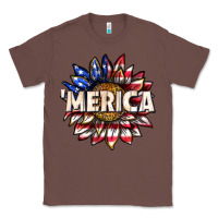 Chestnut merica with sunflower Classic Tee - texasbilliewilder