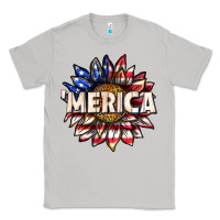 Moon Dust merica with sunflower Classic Tee - texasbilliewilder
