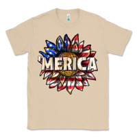 Mushroom merica with sunflower Classic Tee - texasbilliewilder