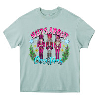 Arona Nuts About Christmas Heavy Core Tee - CowhideDigitalArt
