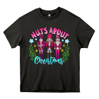Asphalt Nuts About Christmas Heavy Core Tee - CowhideDigitalArt