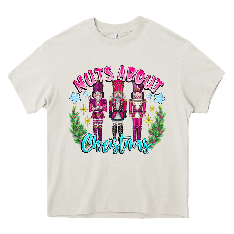 Nuts About Christmas Heavy Core Tee by CowhideDigitalArt | Teevron