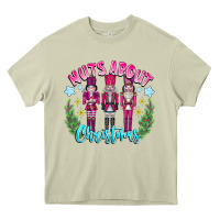 Mossy Nuts About Christmas Heavy Core Tee - CowhideDigitalArt
