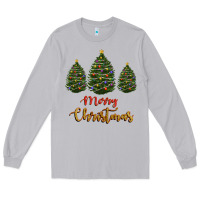 Moon Dust merry christmas trees Long Sleeve Tee - RanaPortraitStore