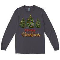Smoke merry christmas trees Long Sleeve Tee - RanaPortraitStore