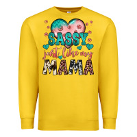 Lemon sassy just like my mama Premium Sweatshirt - JahusDesignShop