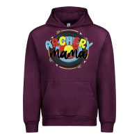 Mauve Wine archery mama Urban Hoodie - MaliasSmallBusiness