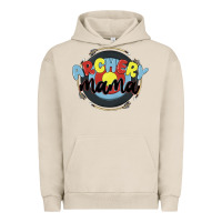 Pigment French Oak archery mama Urban Hoodie - MaliasSmallBusiness