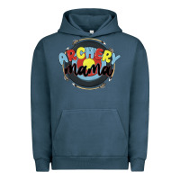 Pigment Midnight Navy archery mama Urban Hoodie - MaliasSmallBusiness