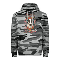 Slate Camo just a girl who loves goats Premium Hoodie - Jasminsmagicworld