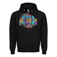 Black racing mini Zipper Hoodie - Zillion Design Studio