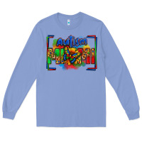 Colony Blue autism mimi Long Sleeve Tee - Zillion Design Studio