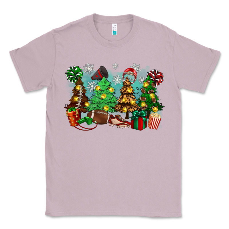 Christmas Trees With Football Classic Tee by Zillion Design Studio | Teevron