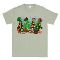 Matcha christmas trees with football Classic Tee - Zillion Design Studio