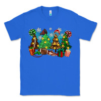 True Royal christmas trees with football Classic Tee - Zillion Design Studio