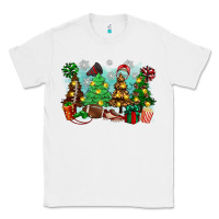 White christmas trees with football Classic Tee - Zillion Design Studio