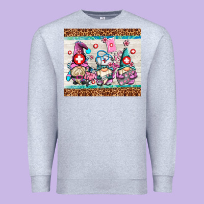 Nurse Gnomes Premium Sweatshirt Designed By Adodesignshop