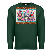 Sports Green nurse gnomes Premium Sweatshirt - AdoDesignShop