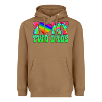 Toasted Coconut i love my two dads Heavyweight Hoodie - HRA Design Shop