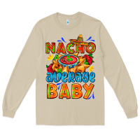 Mushroom nacho average baby with nacho 2 Long Sleeve Tee - AdoDesignShop