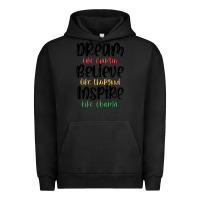 Pigment Black dream like martin believe like thurgood inspire li Urban Hoodie - MaliasSmallBusiness