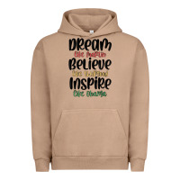 Pigment Burro dream like martin believe like thurgood inspire li Urban Hoodie - MaliasSmallBusiness