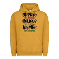 Pigment Peanut Butter dream like martin believe like thurgood inspire li Urban Hoodie - MaliasSmallBusiness
