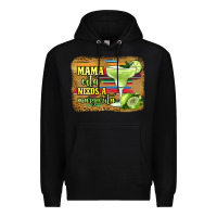 Black mama cita needs a margarita Premium Hoodie - Jasminsmagicworld
