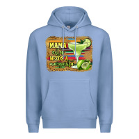 Colony Blue mama cita needs a margarita Premium Hoodie - Jasminsmagicworld