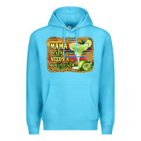 Ocean Blue mama cita needs a margarita Premium Hoodie - Jasminsmagicworld
