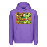 Purple mama cita needs a margarita Premium Hoodie - Jasminsmagicworld