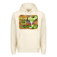 Tofu mama cita needs a margarita Premium Hoodie - Jasminsmagicworld