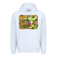 White mama cita needs a margarita Premium Hoodie - Jasminsmagicworld
