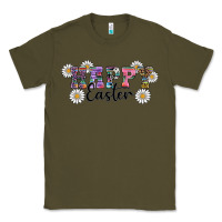 Army Green happy easter daisys Classic Tee - RanaPortraitStore