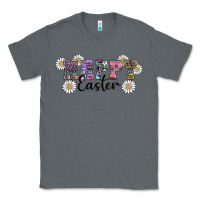 Charcoal Heather happy easter daisys Classic Tee - RanaPortraitStore