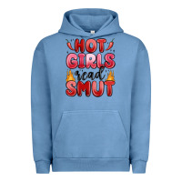 Pigment Pebble Blue hot girls read smut Urban Hoodie - MaliasSmallBusiness