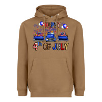 Toasted Coconut western hello fourth of july trucks Heavyweight Hoodie - FaDigitalArtStudio