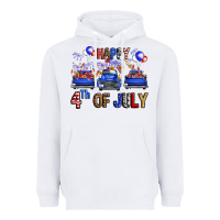 White western hello fourth of july trucks Heavyweight Hoodie - FaDigitalArtStudio