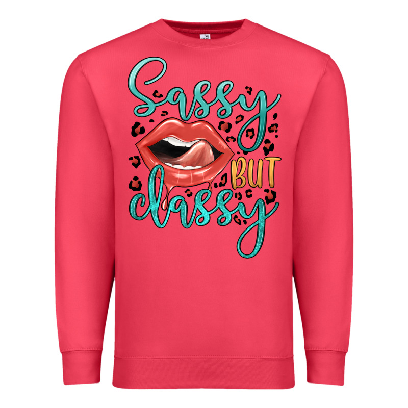 Sassy But Classy Premium Sweatshirt by JahusDesignShop | Teevron