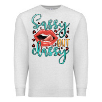 Oatmeal Heather sassy but classy Premium Sweatshirt - JahusDesignShop