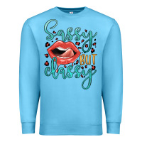 Ocean Blue sassy but classy Premium Sweatshirt - JahusDesignShop