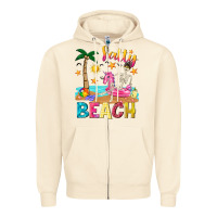 Sandshell salty beach Zipper Hoodie - texasbilliewilder